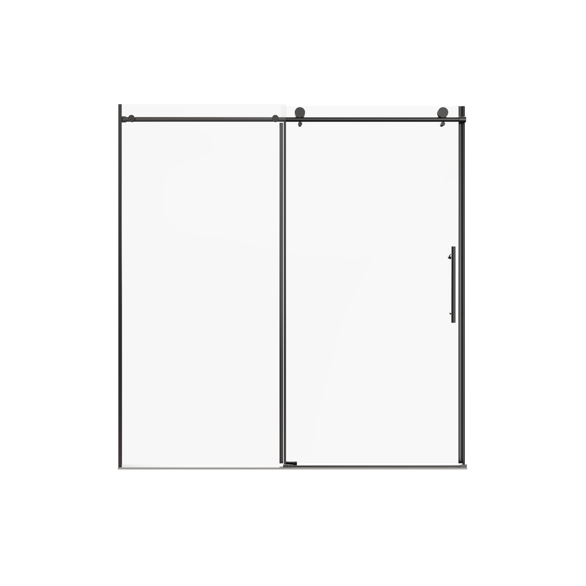 Frameless Single Sliding Shower Door