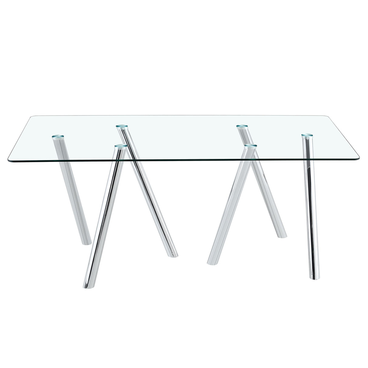 Dining Table With Transparent Surface
