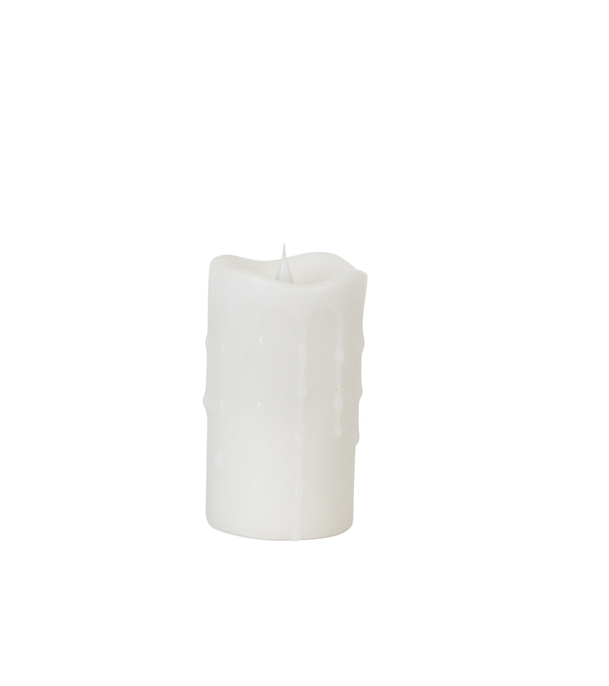 Simplux Designer LED Dripping Candle w Moving Flame and Remote (Set of 2)