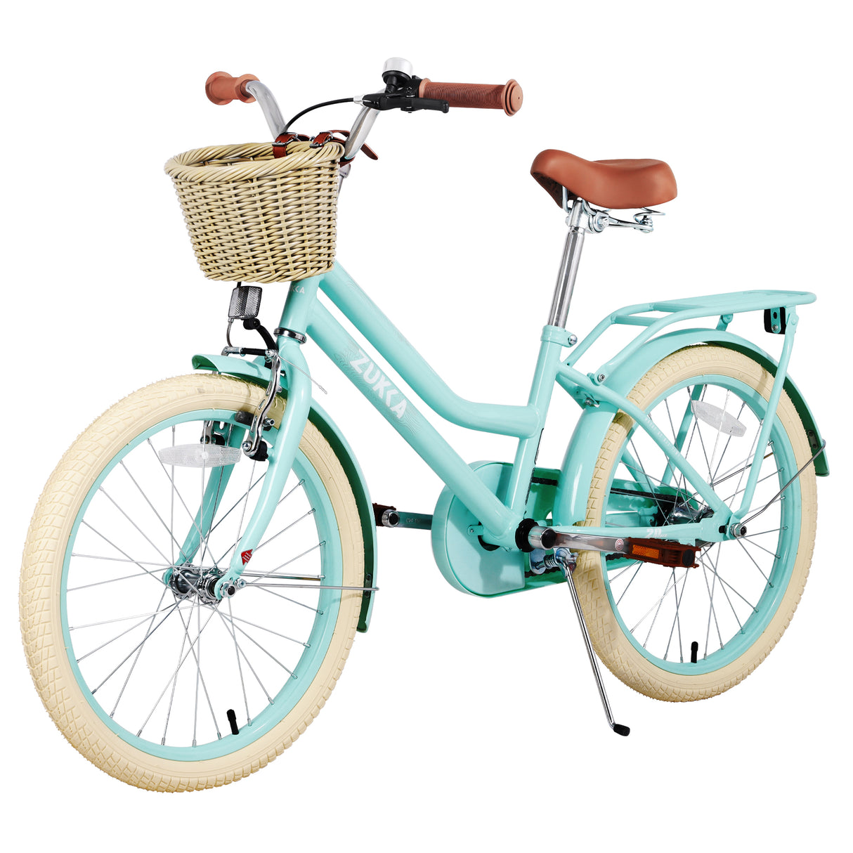 Girls Bike with Basket for 7-10 Years Old Kids - 20 Inch Wheel