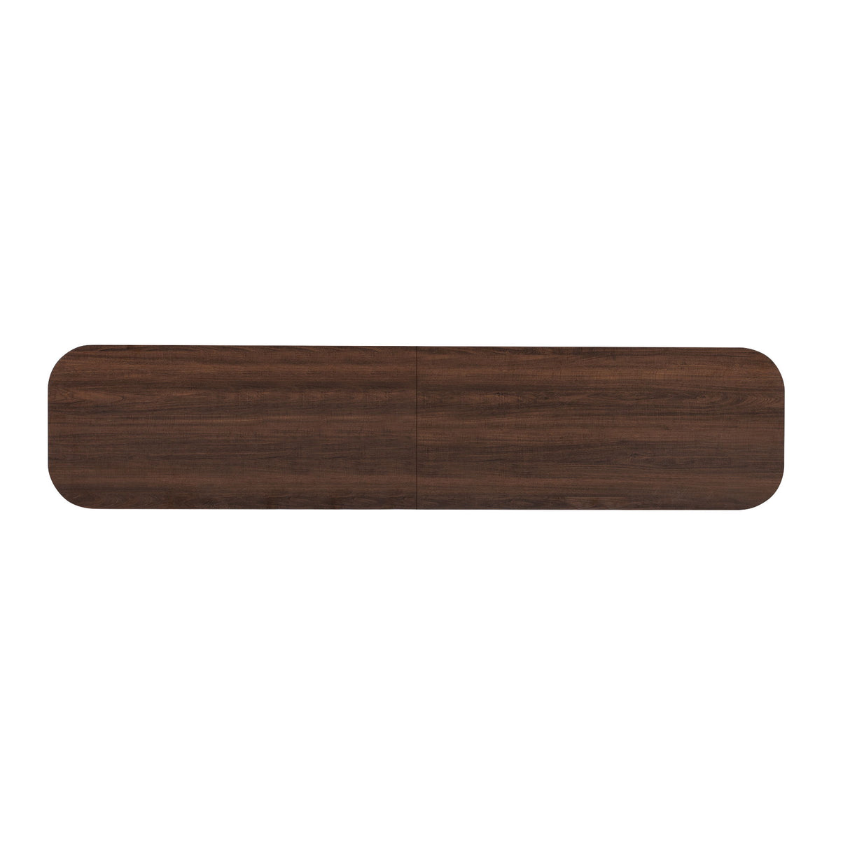 70" TV Stand With Ample Storage, Refined Curved Corners - Dark Brown