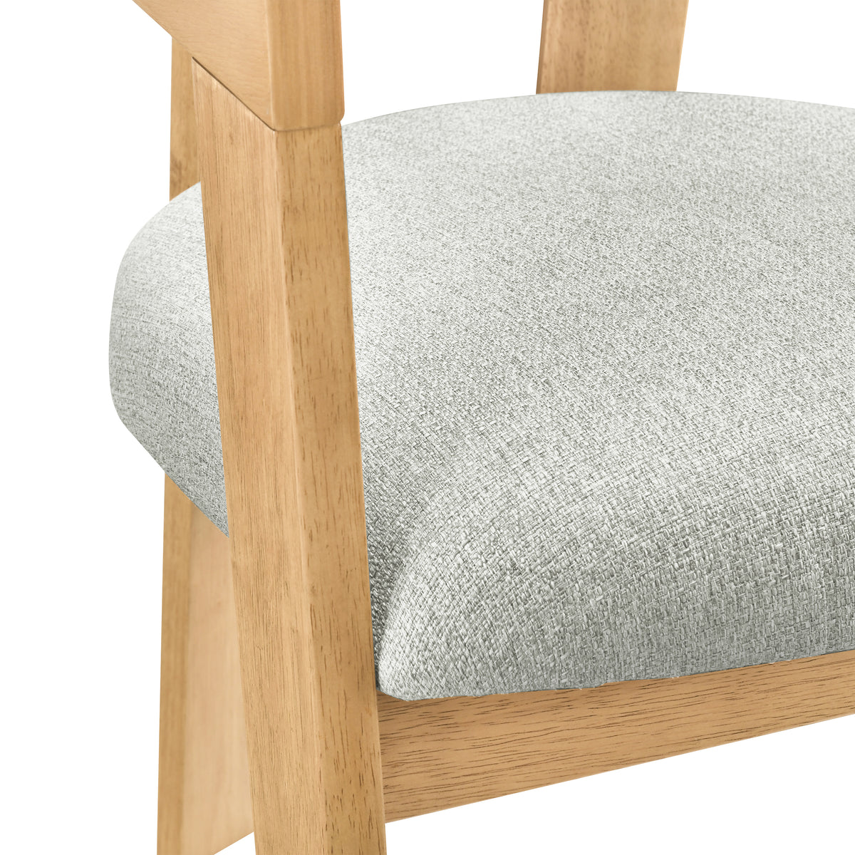 Modern Barrel Dining Chairs Set of 2