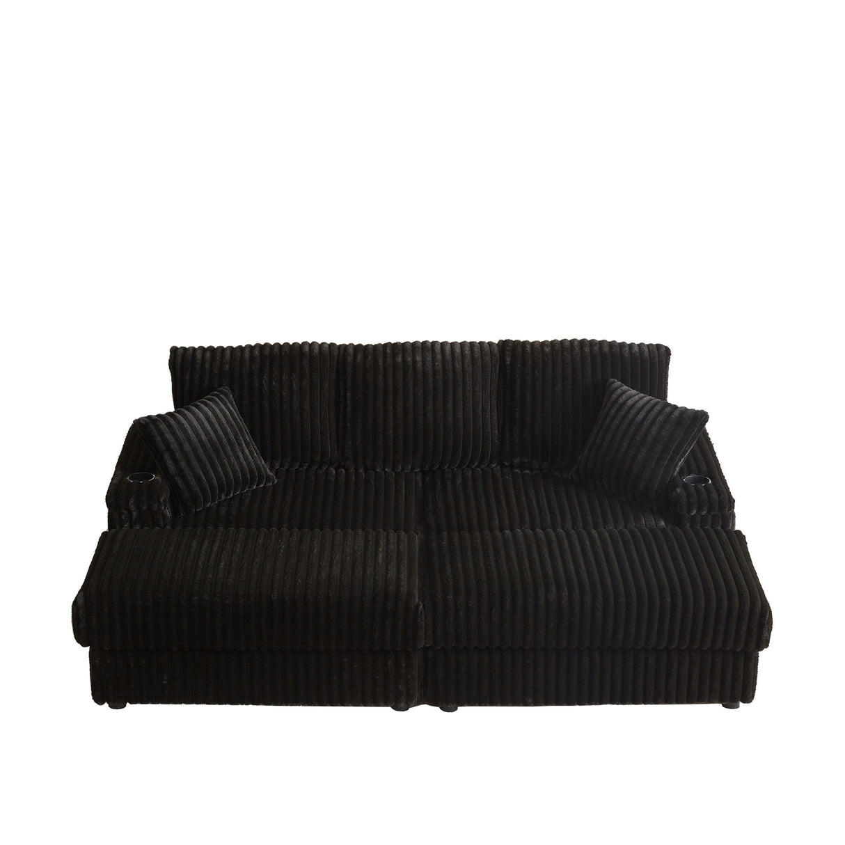 3 Seater Sofa With 2 Ottomans For Living Room