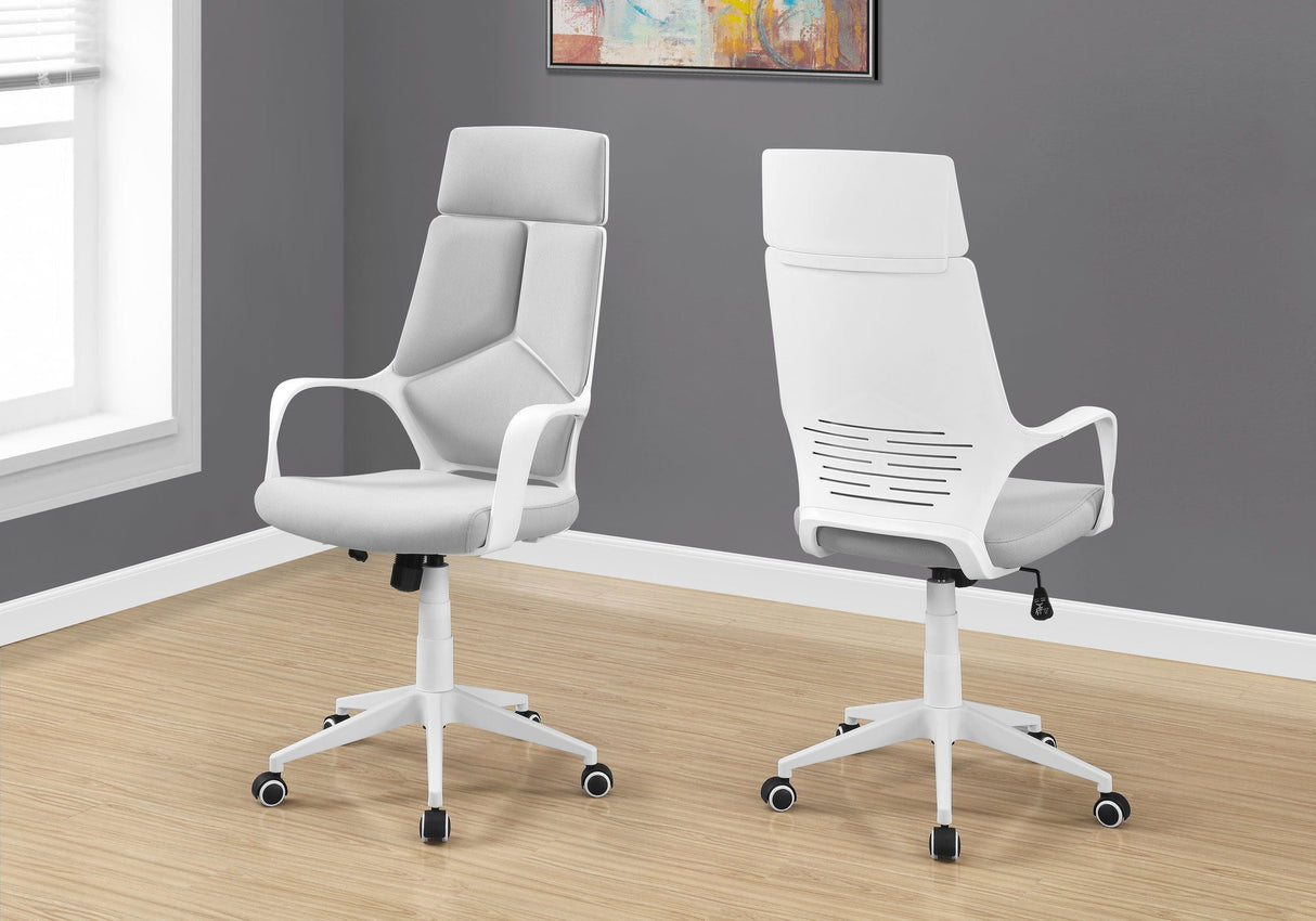 Office Swivel Chair, Adjustable Height, Ergonomic, Armrests, Contemporary & Modern - Best Buy Furniture