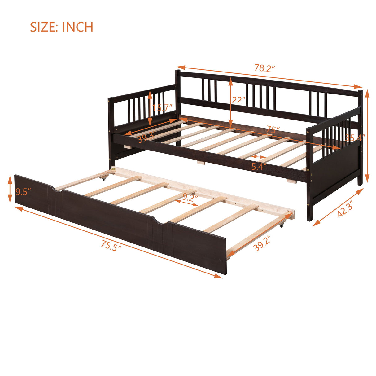 Multifunctional Modern Daybed