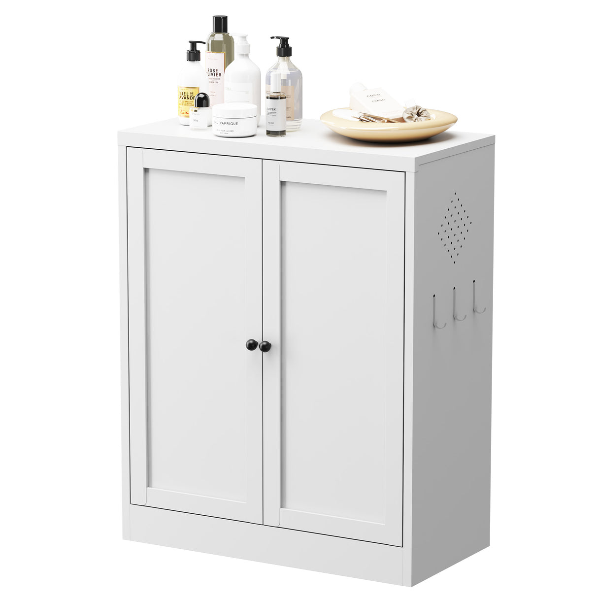 34.6" Freestanding Pantry Cabinet