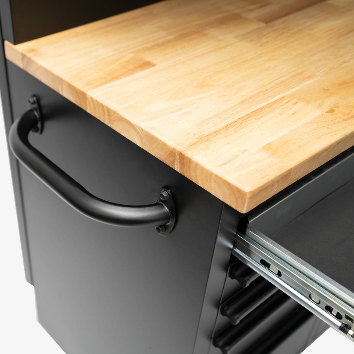 72" Heavy Duty Rolling Tool Storage Cabinet with Power Strip