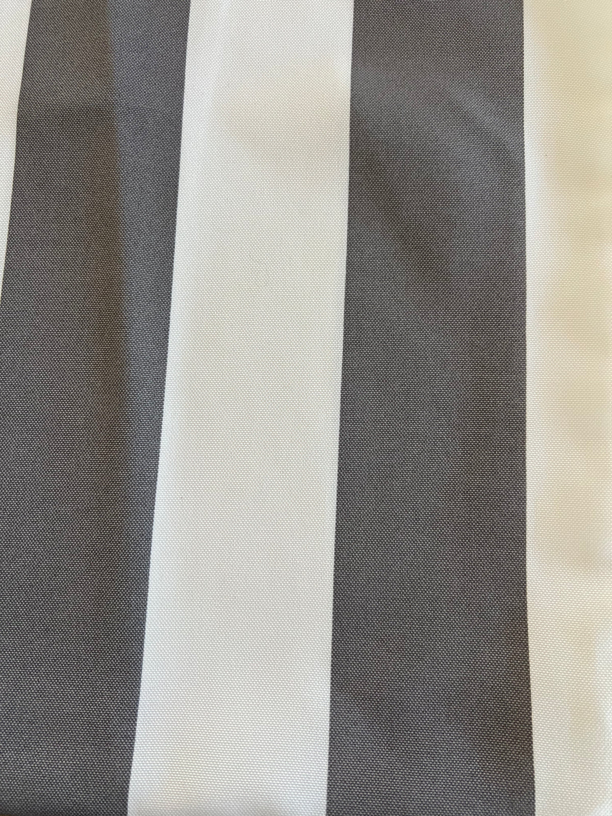 6 Pack Outdoor Pillow Covers - Gray/White Striped