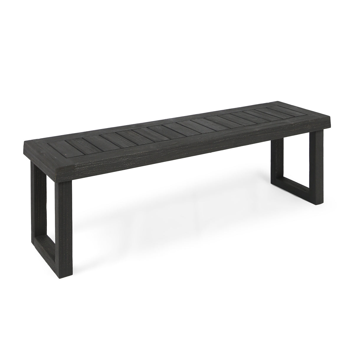 2-Piece Solid Acacia Wood Outdoor Dining Set