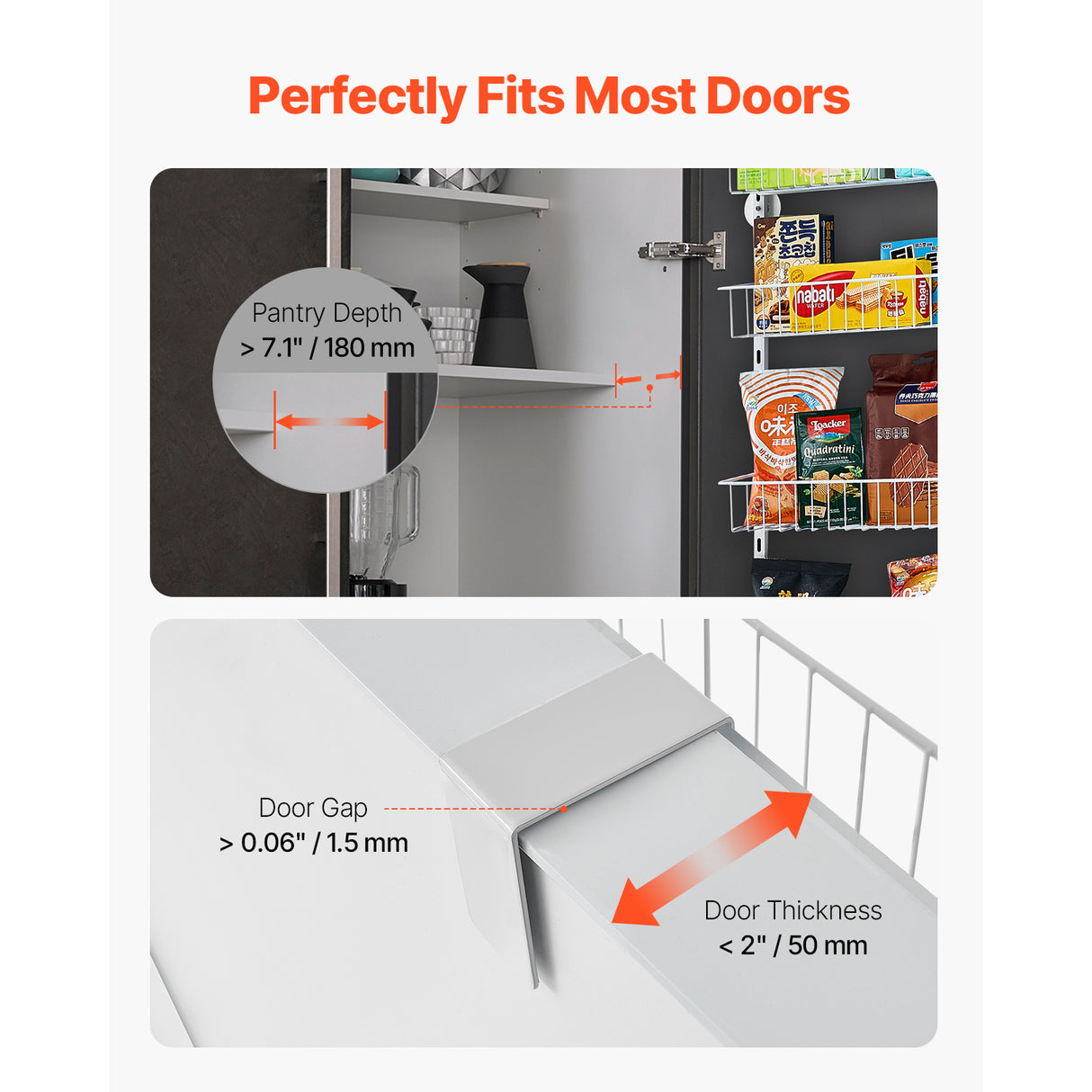 Over The Door Pantry Organizer