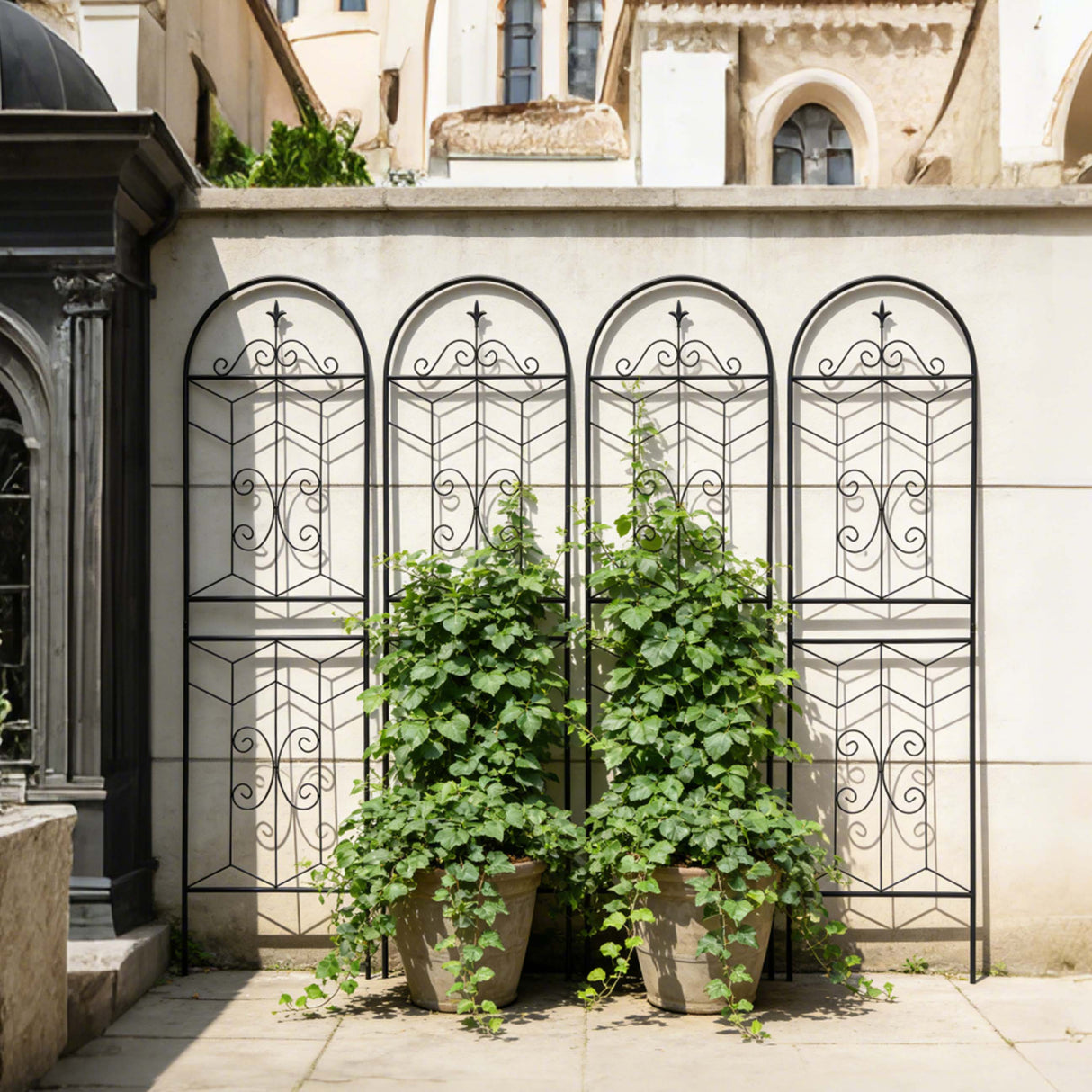 4 Pack Metal Garden Trellis