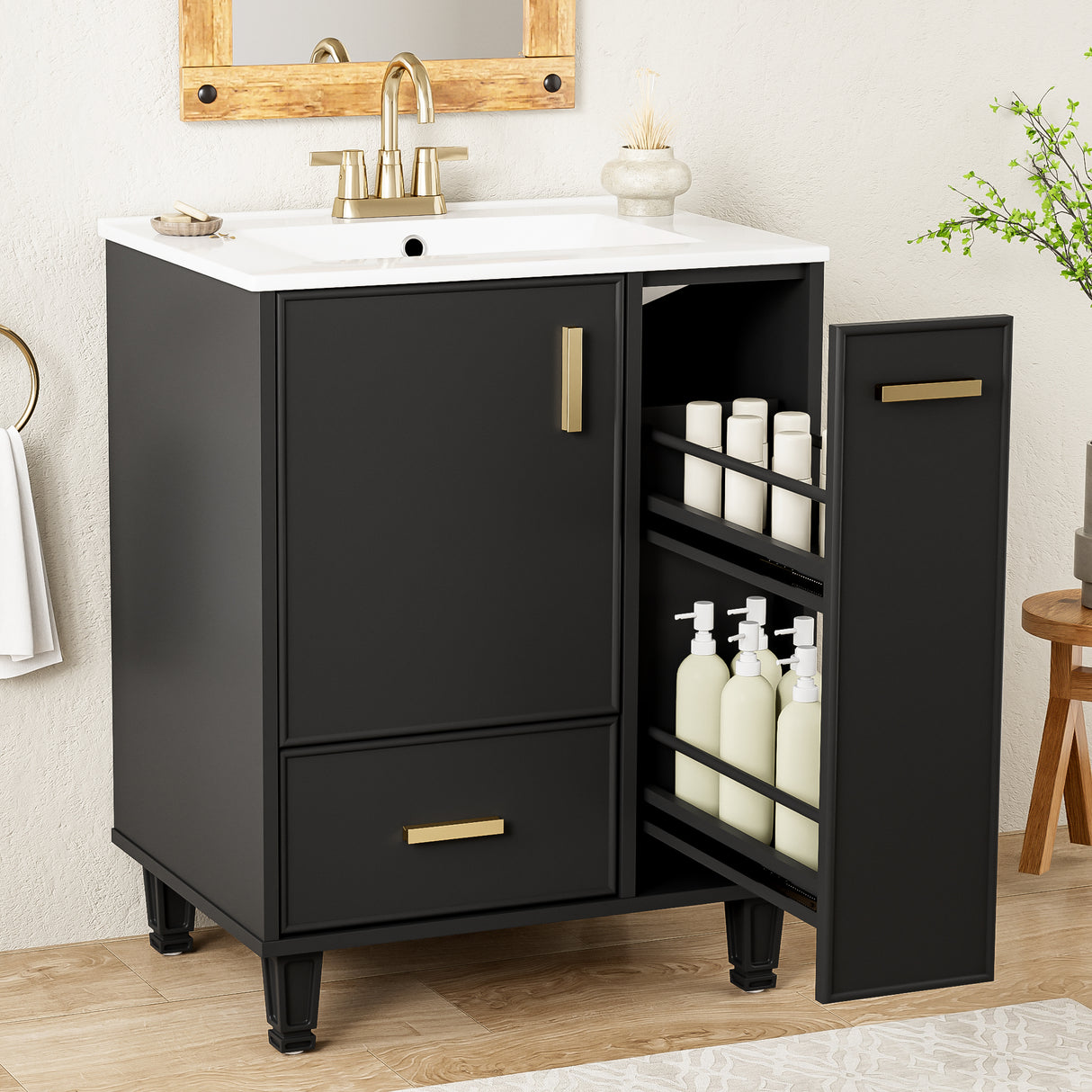 24" Bathroom Vanity with Sink