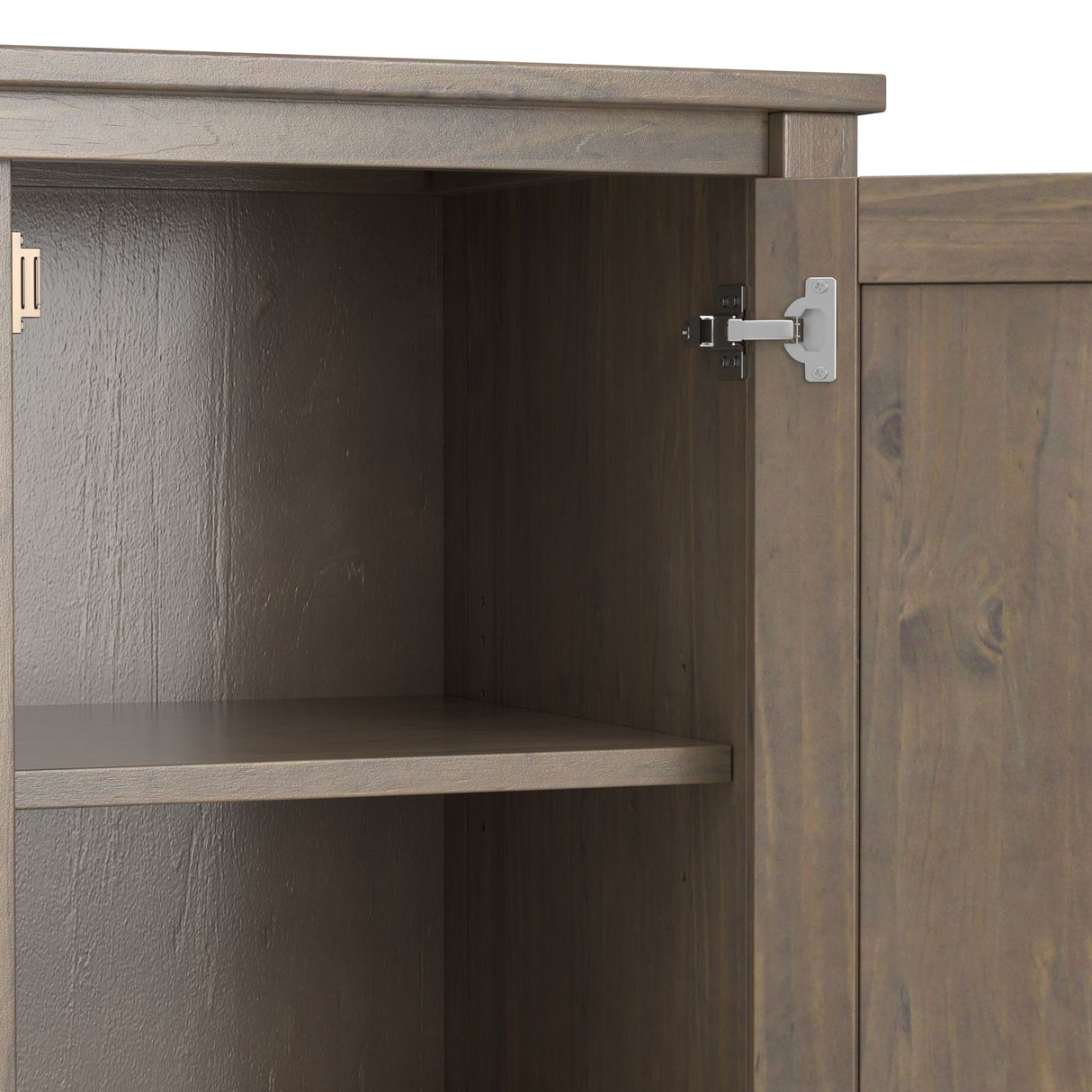 Ela - Medium TV Stand - Smoky Brown