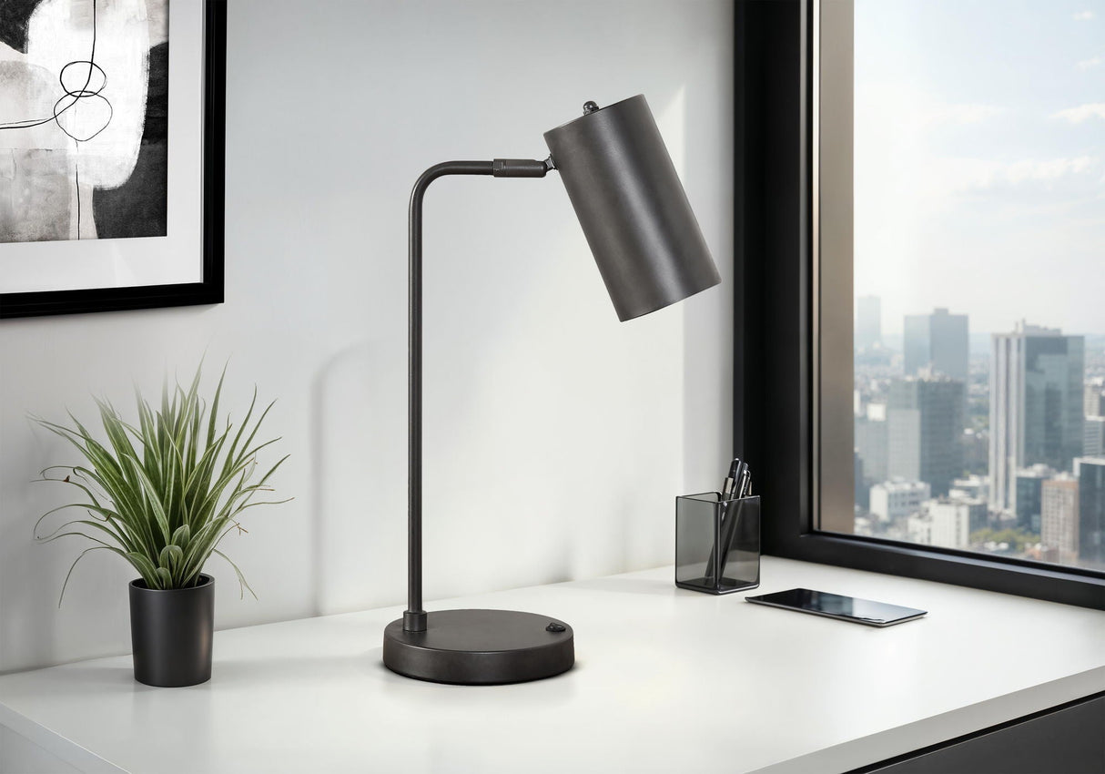 Lighting, Table Lamp, USB Port Included, Modern - Gray - Best Buy Furniture