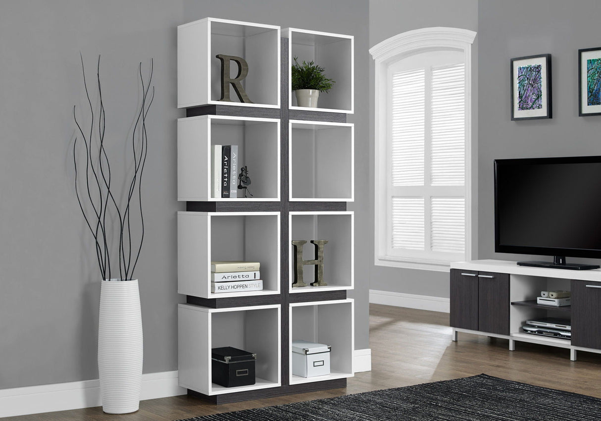 Bookshelf, Bookcase, Etagere, 5 Tier, For Office, Contemporary & Modern - White - Best Buy Furniture