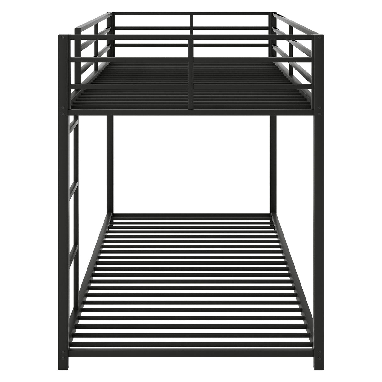 Metal Bunk Bed, Low Bunk Bed With Ladder
