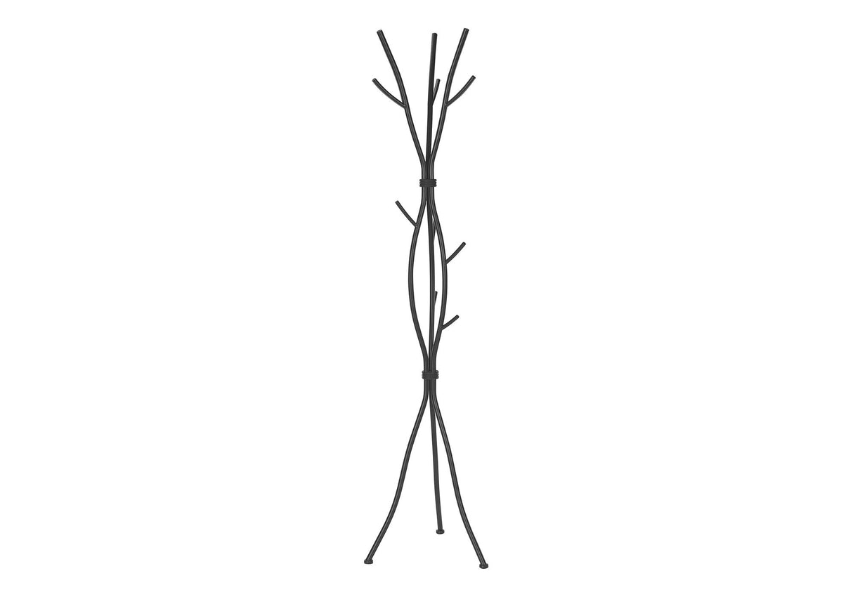 Coat Rack, Hall Tree, Free Standing, 11 Hooks, Entryway, Contemporary & Modern - Best Buy Furniture