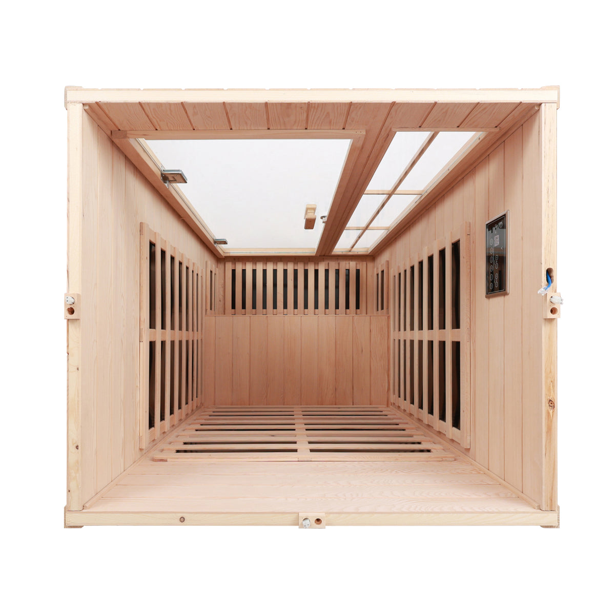 Deluxe One Person Far Infrared Hemlock Sauna Room