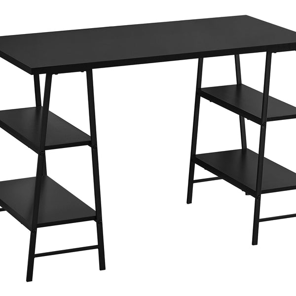 Computer Desk For Home Office, Storage Shelves, Industrial Design - Best Buy Furniture