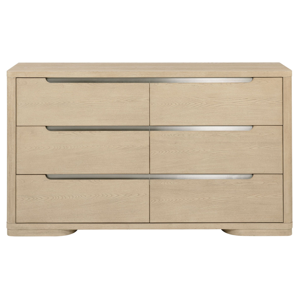 Mirador - 6 Drawer Bedroom Dresser - Natural