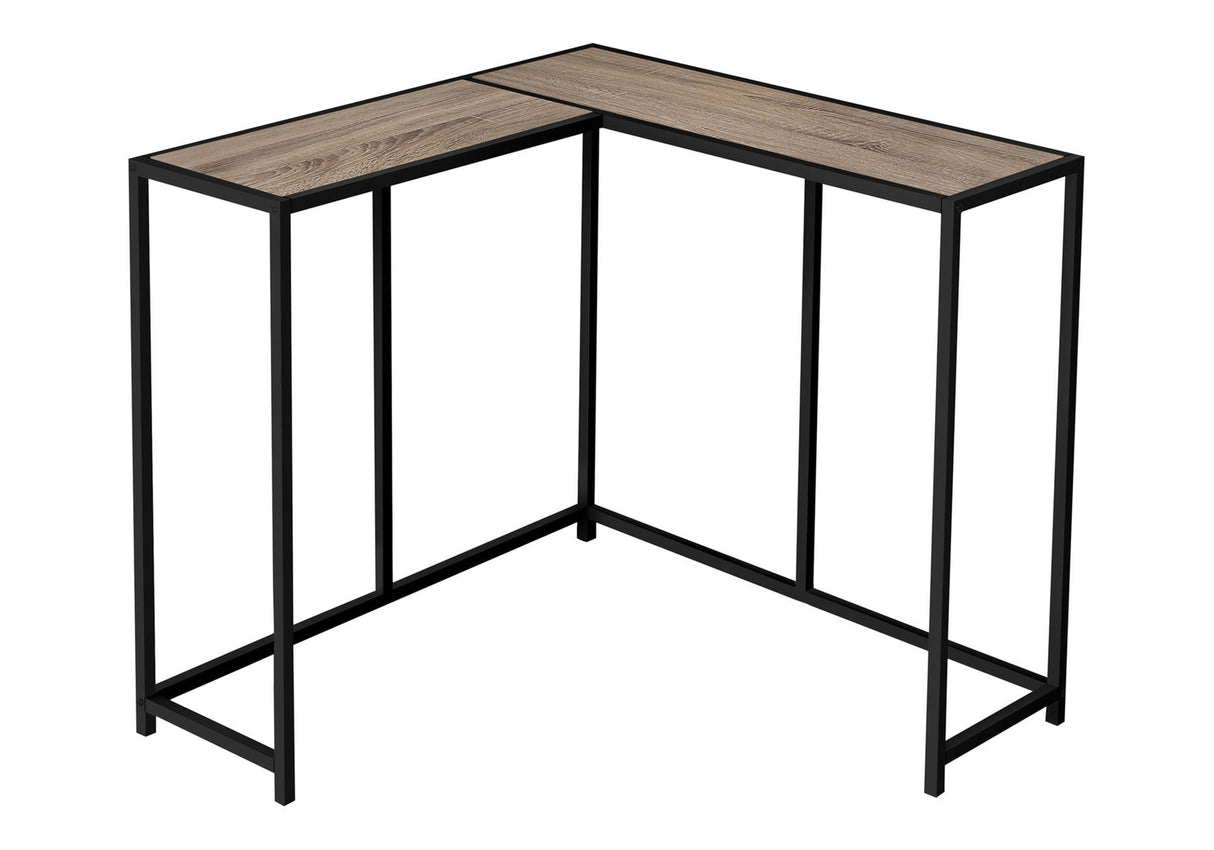 Corner Accent Console Table For Entryway, Unique L-Shaped Design - Best Buy Furniture