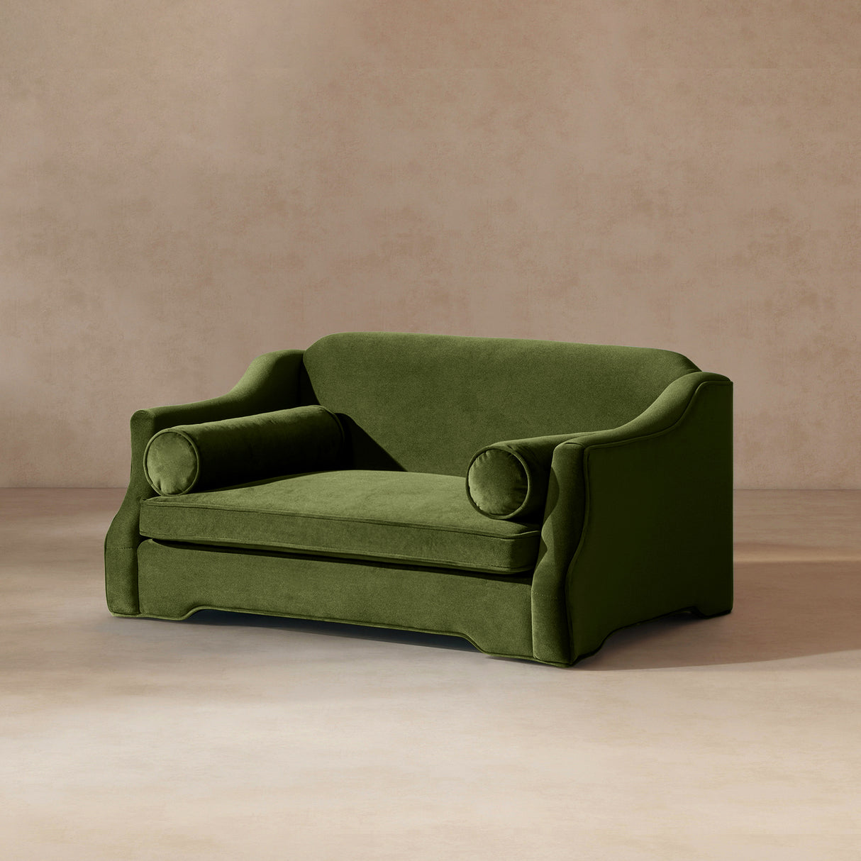 Paloma 35.5" Dog Sofa Bed - Medium in Olive
