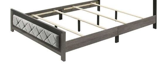 Jehoram Queen Bed Gray