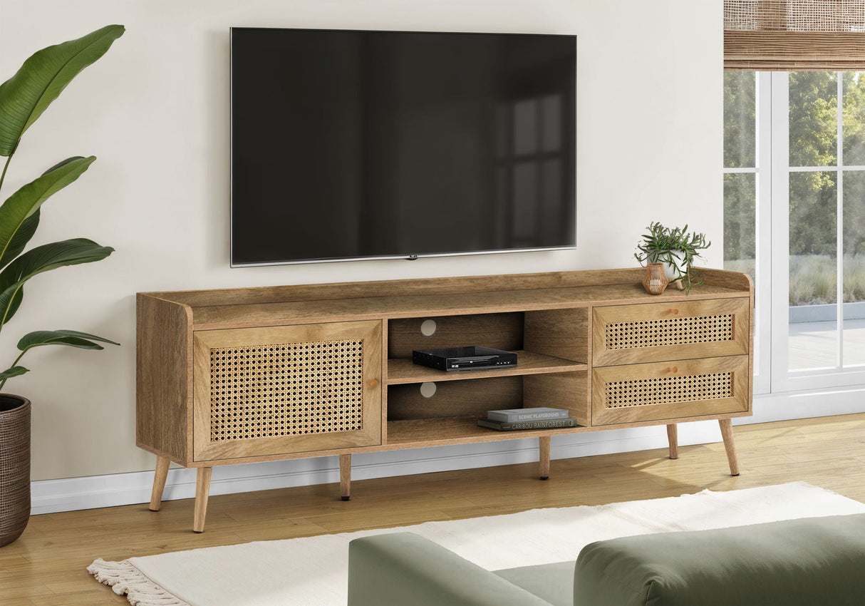 TV Stand, Console, Media Entertainment Center, Storage Cabinet, Transitional - Best Buy Furniture