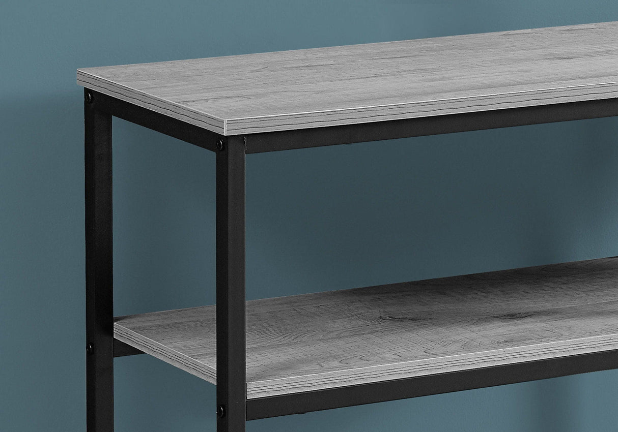 Accent Console Table For Entryway, Contemporary & Convenient Design - Gray - Best Buy Furniture