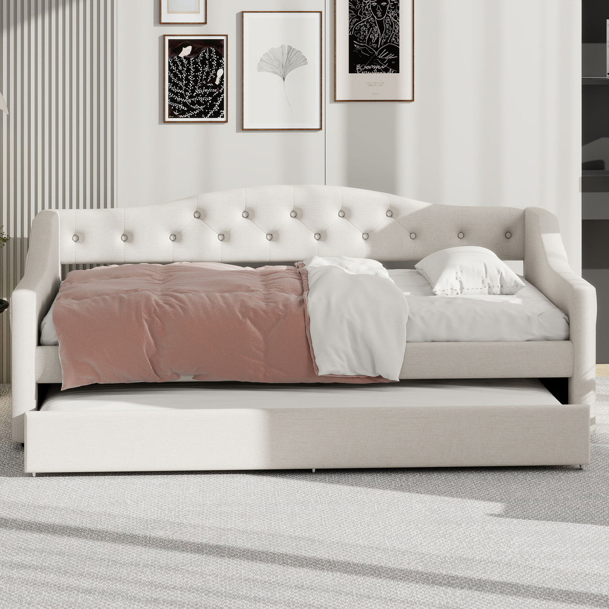 Daybed With LED Belt