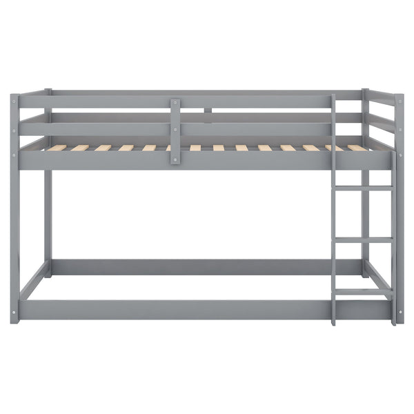 Floor Bunk Bed With Ladder