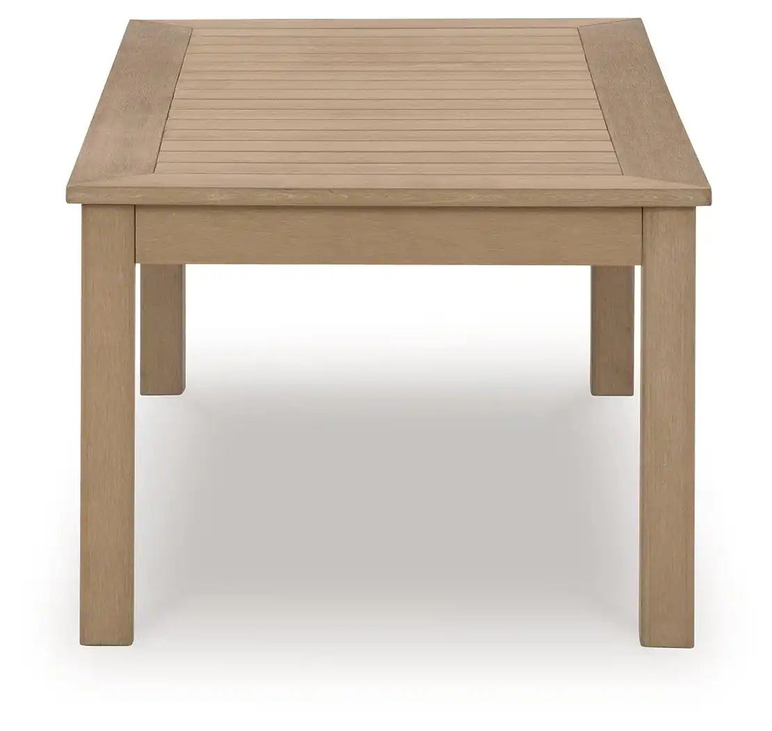 Hallow Creek - Rectangular Cocktail Table - Driftwood - Best Buy Furniture