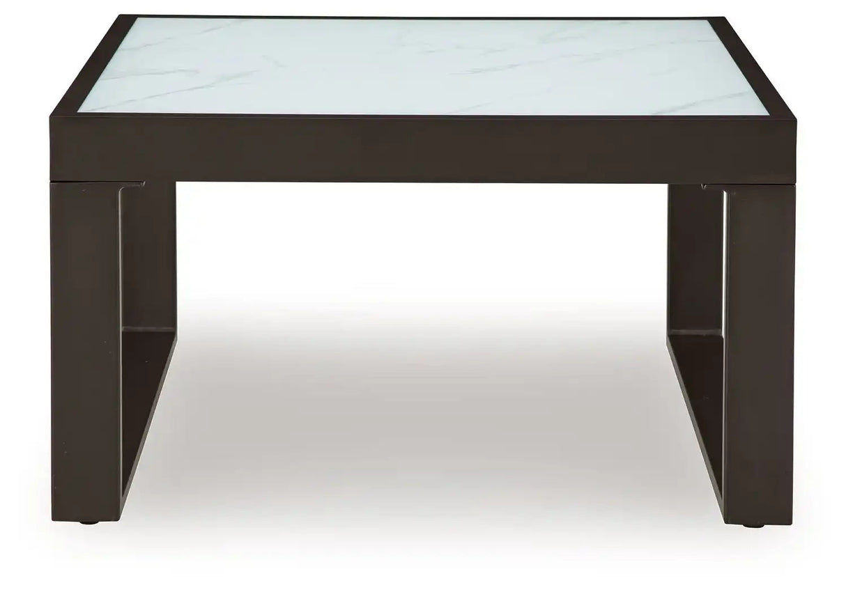 Beachloft - Square Cocktail Table - Black / Gray - Best Buy Furniture