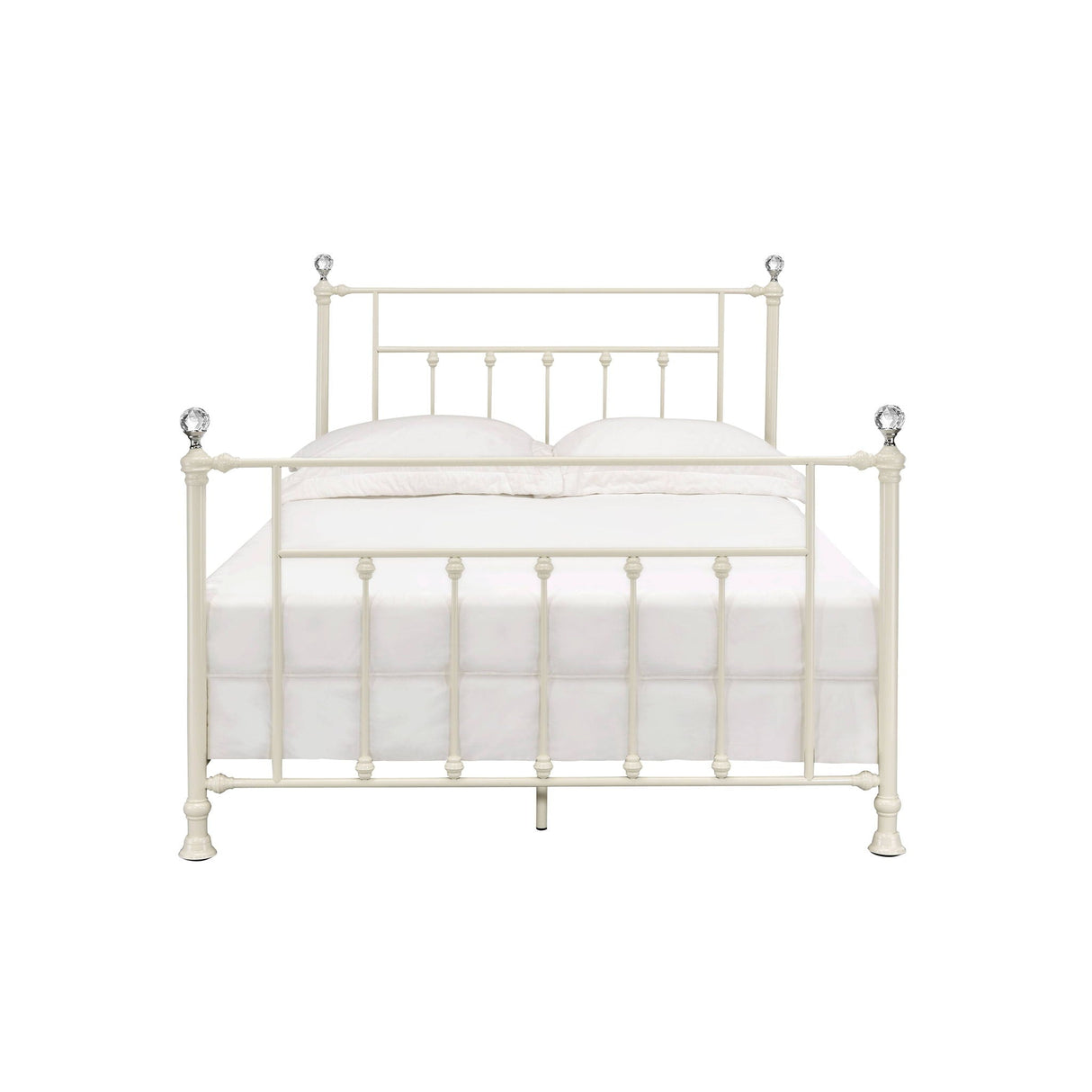 Comet Bed with Elegant Spindle Design
