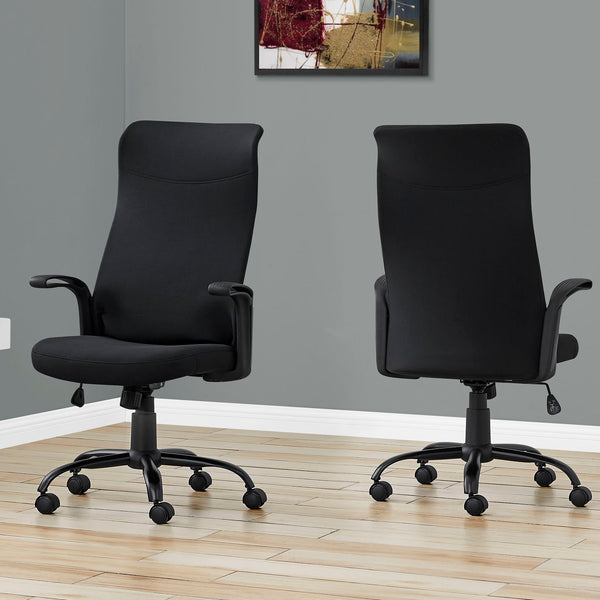 Office Chair, Adjustable Height, Swivel, Armrests, Contemporary & Modern - Best Buy Furniture