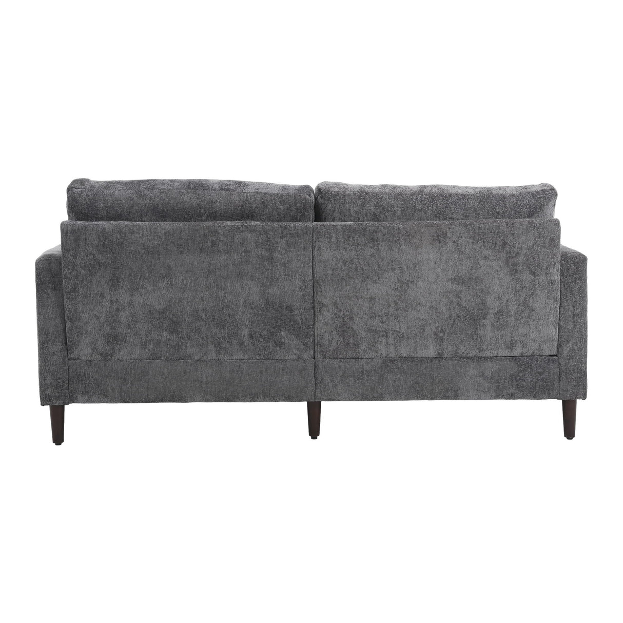 Mid Century Modern Fabric Loveseat Sofa, 2 Seat Upholstered Couch
