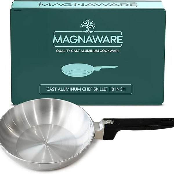 8-Inch Chef Skillet – Lightweight Cast Aluminum Frying Pan