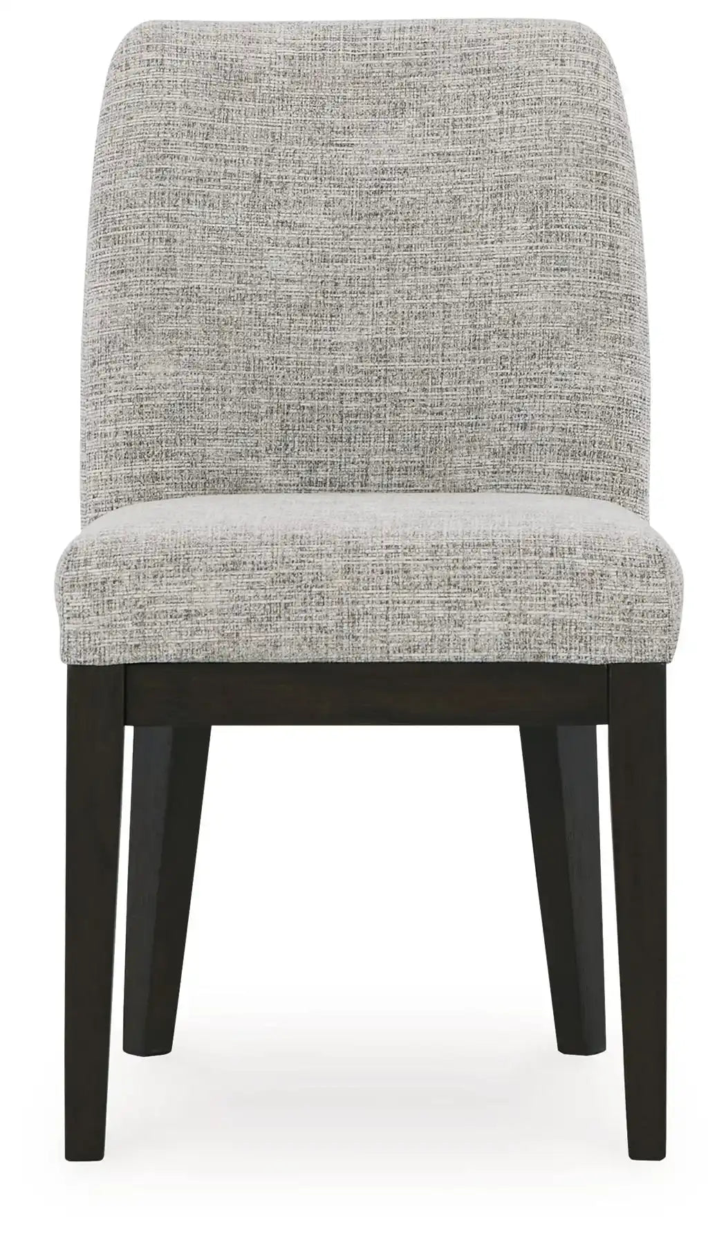 Burkhaus - Dining UPH Side Chair (Set of 2) - Beige / Dark Brown