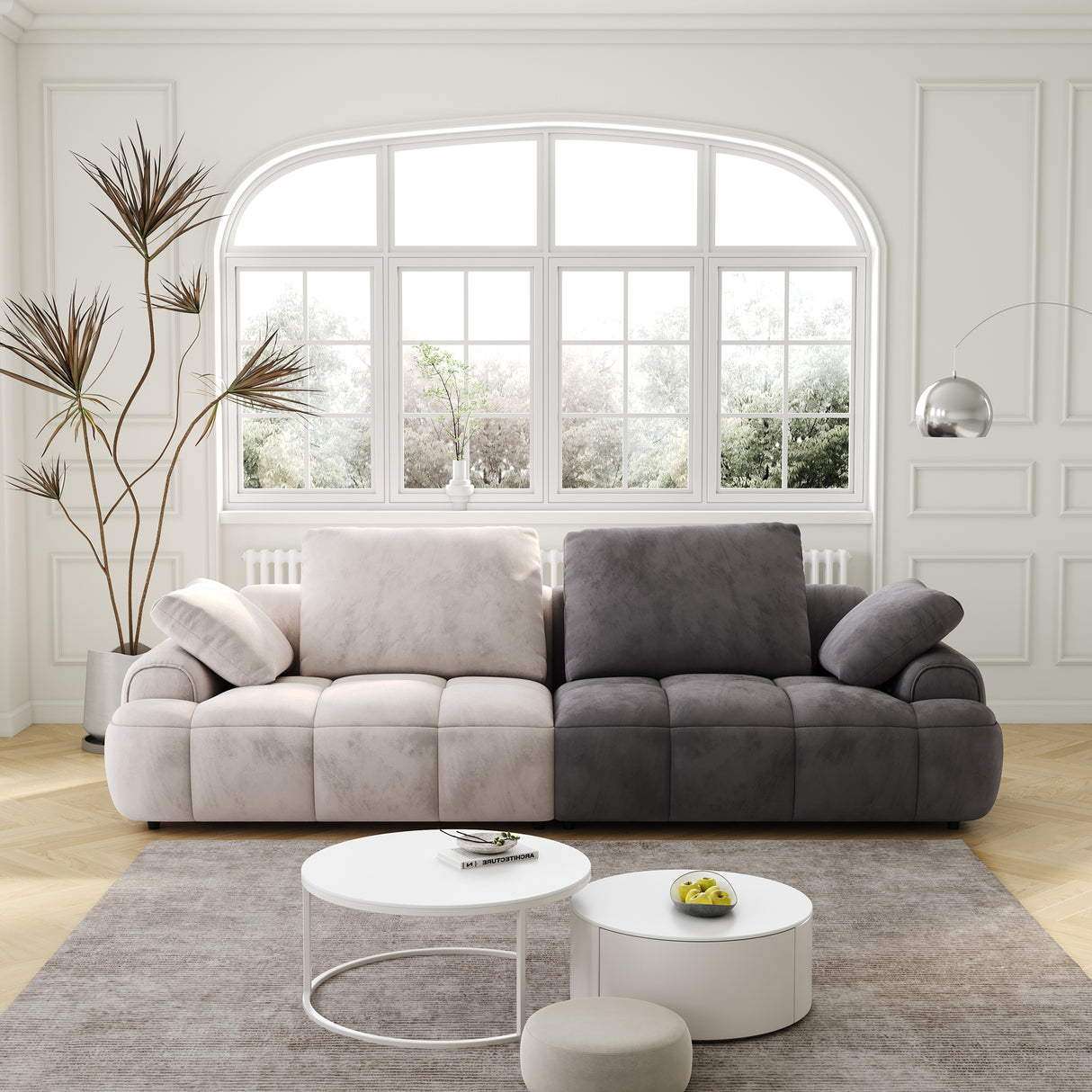 86.6″ Large Two Seat Sofa
