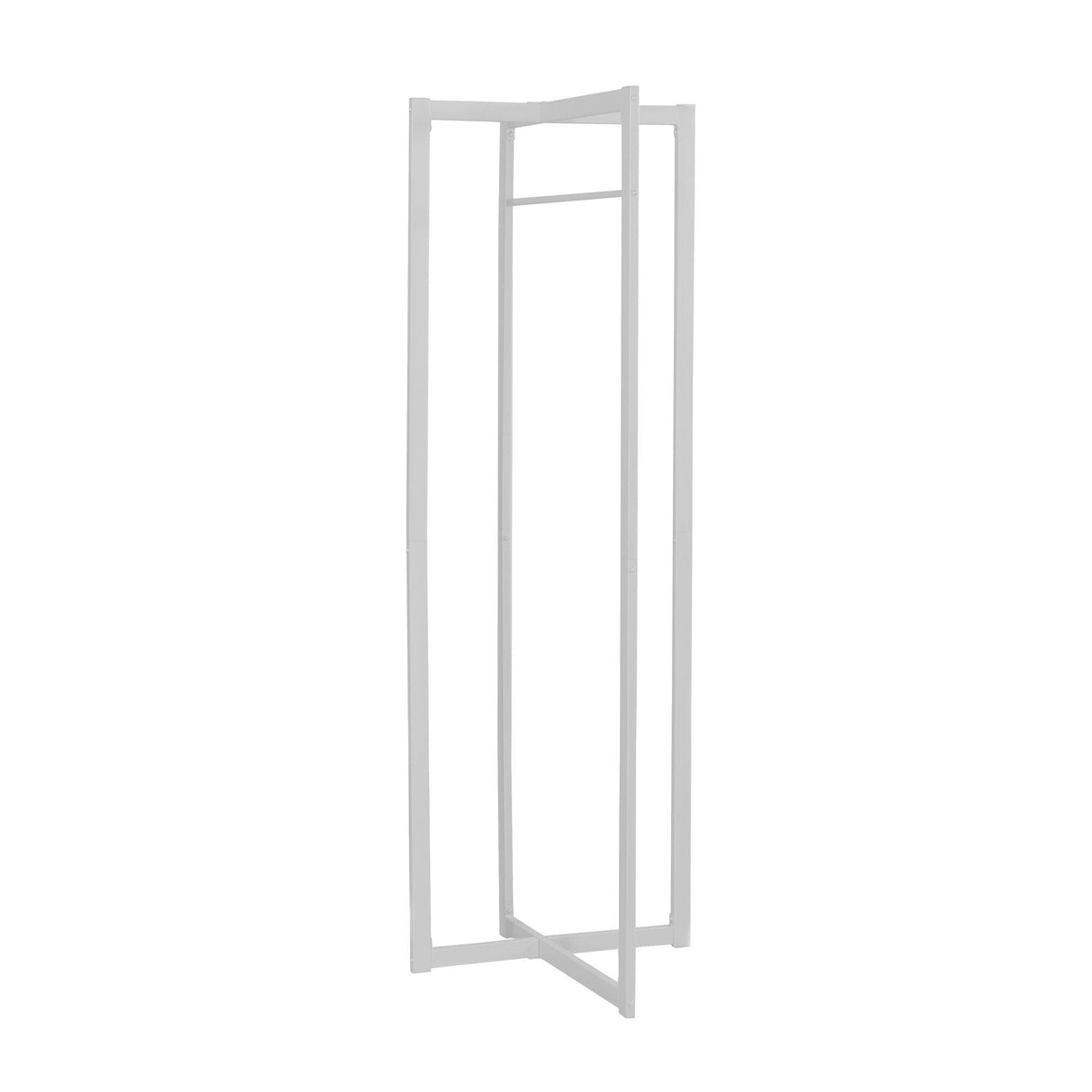 Coat Rack, Hall Tree, Free Standing, Hanging Bar, Entryway, For Contemporary & Modern - White - Best Buy Furniture