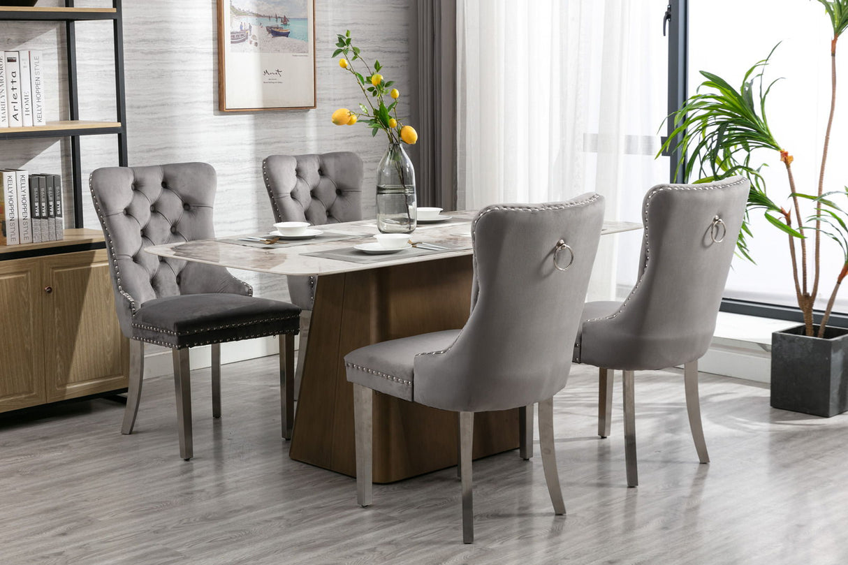 Nikki - Contemporary Upholstered Dining Chair (Set of 2)