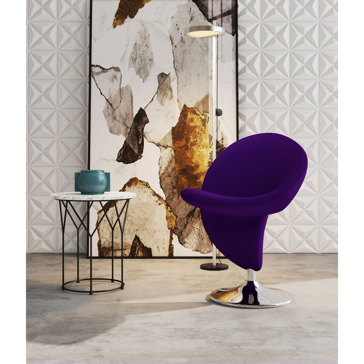 Curl - Swivel Lounge Chair