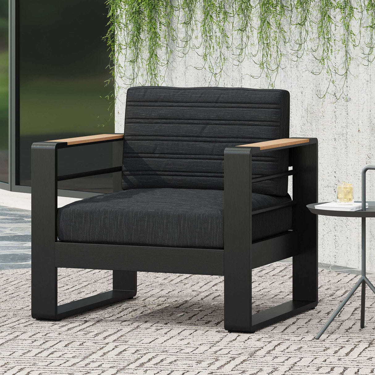 Giovanna - Club Chair Set With Aluminum Frame - Best Buy Furniture
