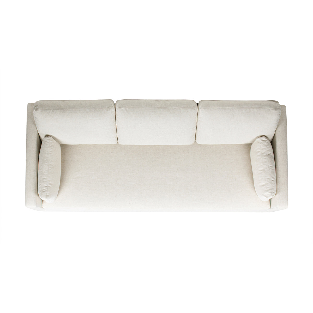 Knox 84-Inch Modern Farmhouse Sofa, Flax Linen