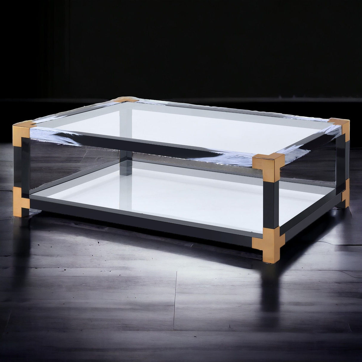 Lafty - Glass Table - Multi - Best Buy Furniture