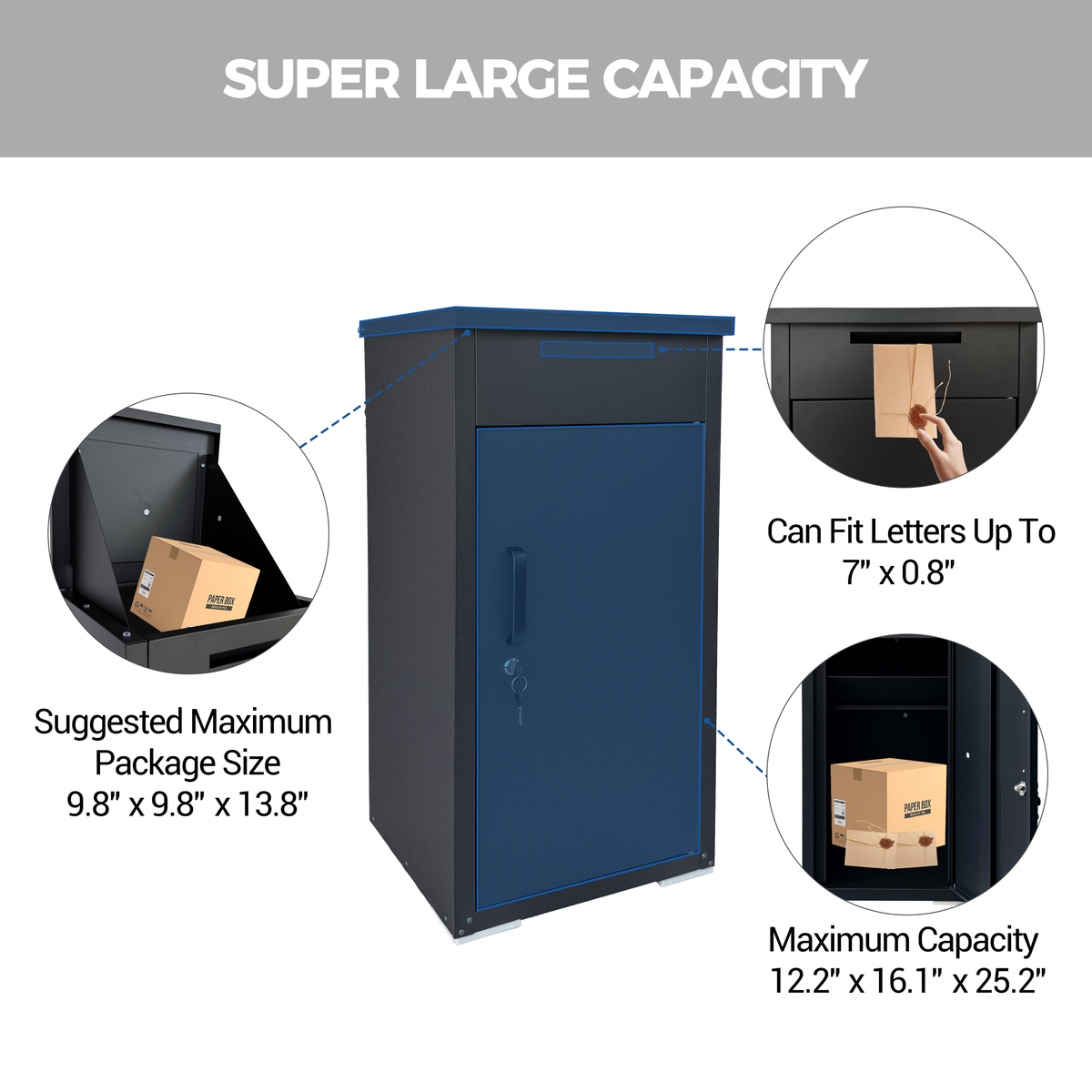 Package Delivery Box for Outside