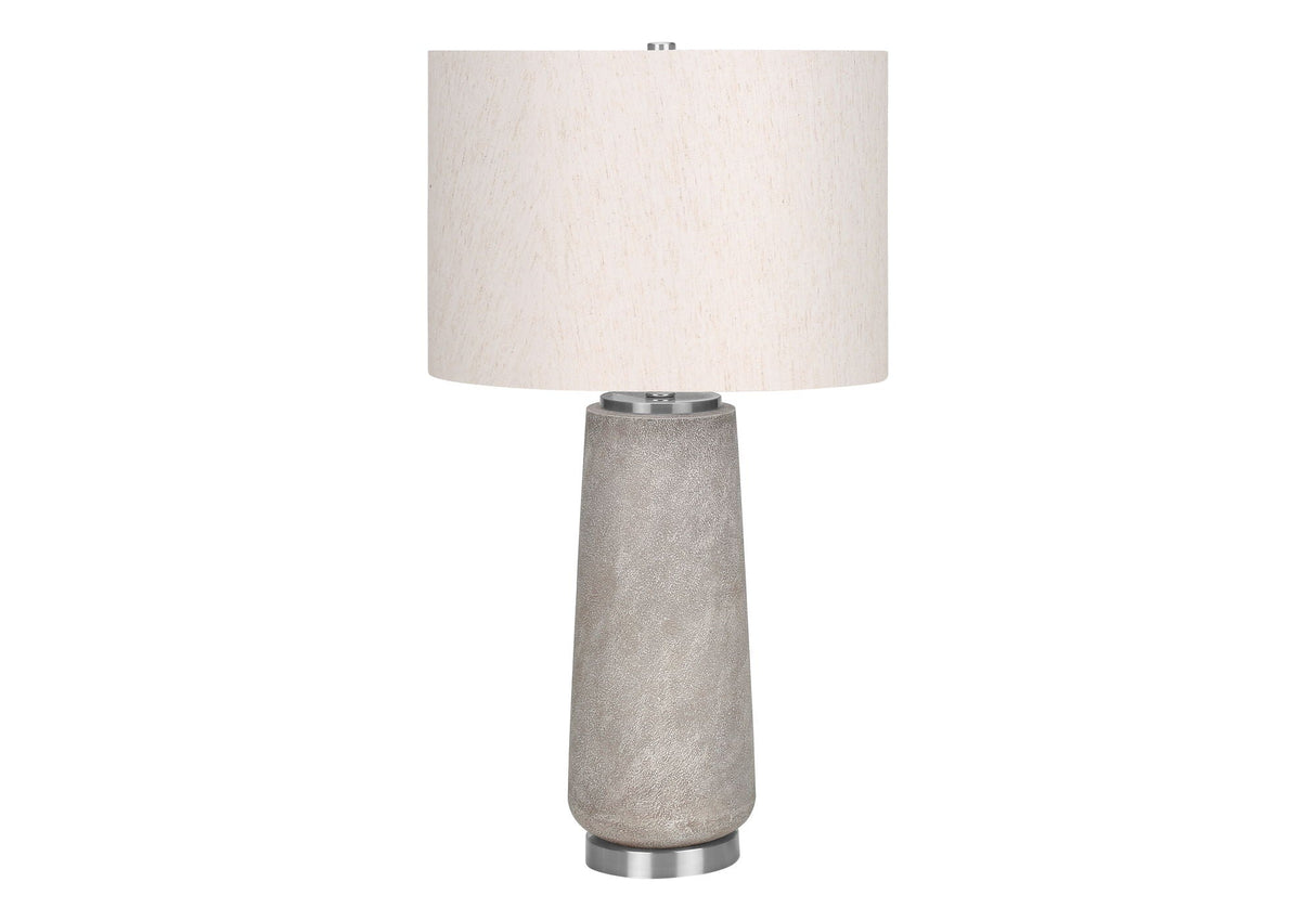 Lighting, Table Lamp, Resin, Modern - Gray - Best Buy Furniture