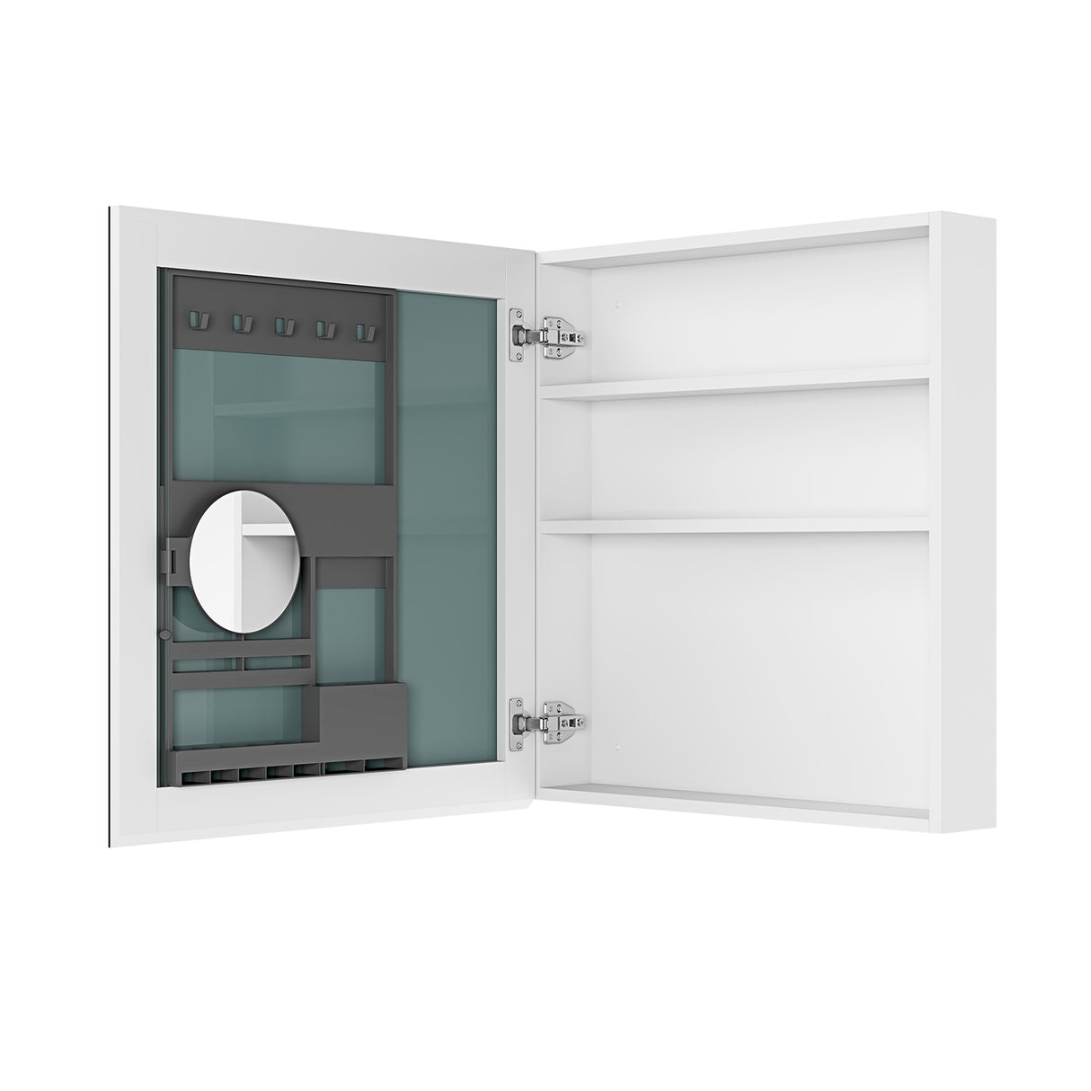 24'' W x 26'' H Frameless Mirror Medicine Cabinet