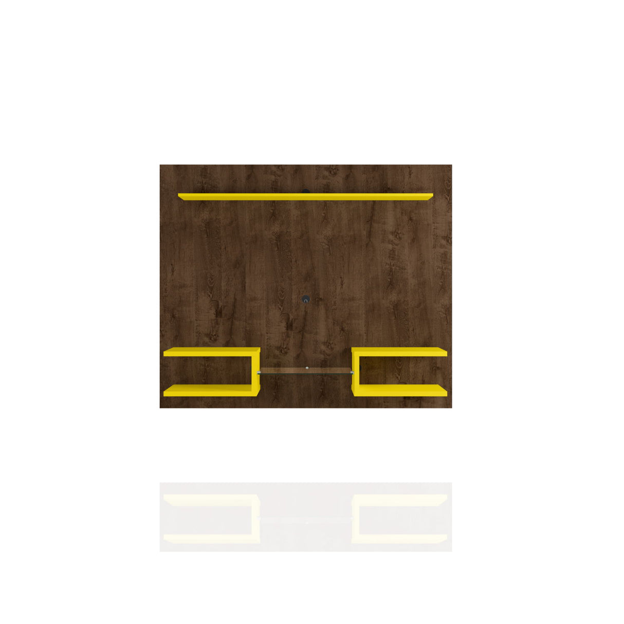 Plaza - TV Panel With Decorative Shelves