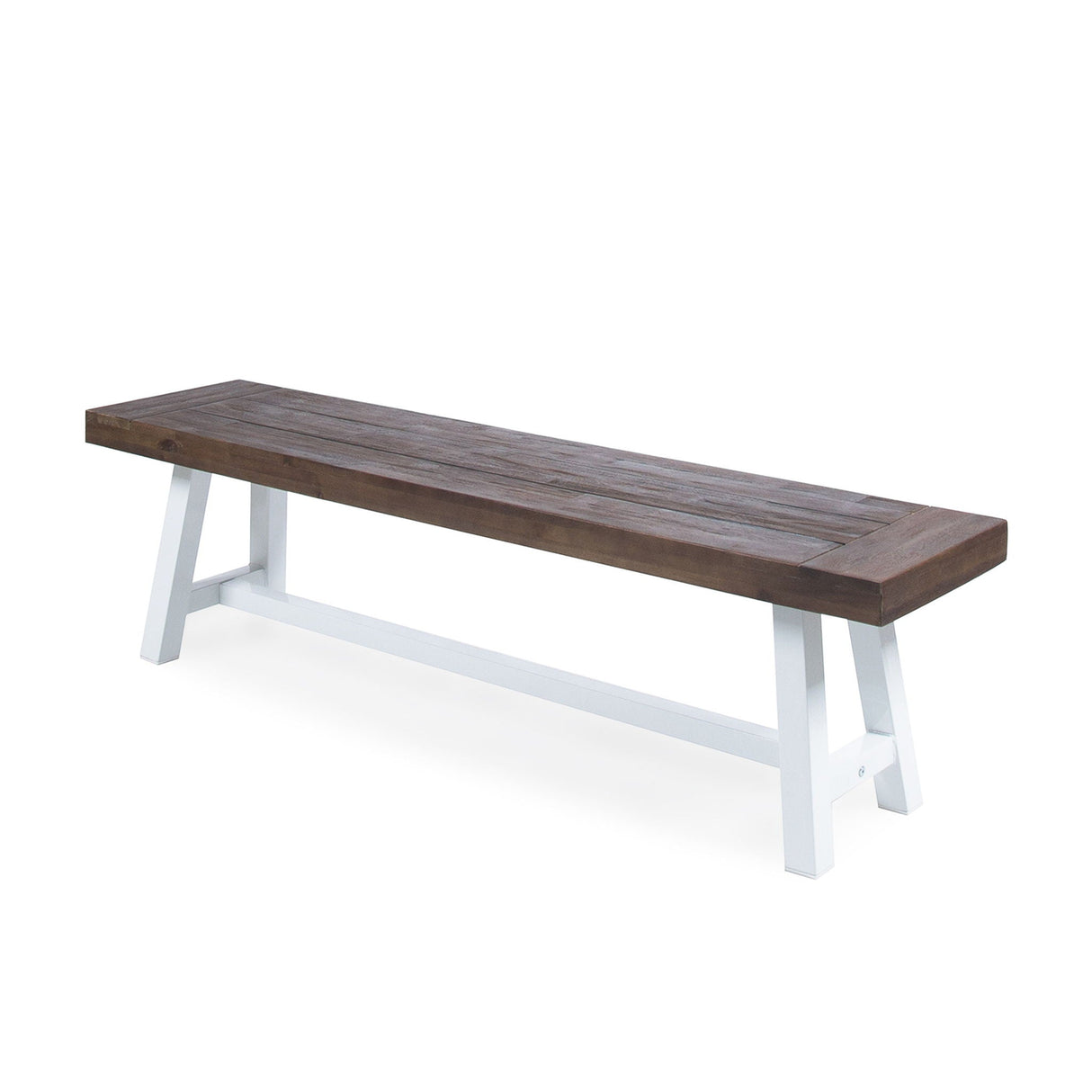 Tranquilizer - Outdoor Acacia Wood Bench With Slat Panel Design - Best Buy Furniture